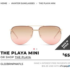 BRAND NEW! Quay The playa mini